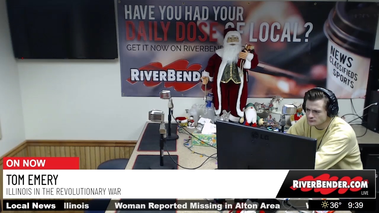 Our Daily Show Interview! Tom Emery: Illinois in the Revolutionary War