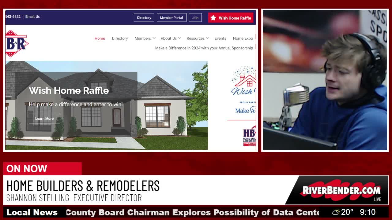 Our Daily Show With CJ! Ft. Home Builders, Alton Elite, Mississippi Meanderings, and More!