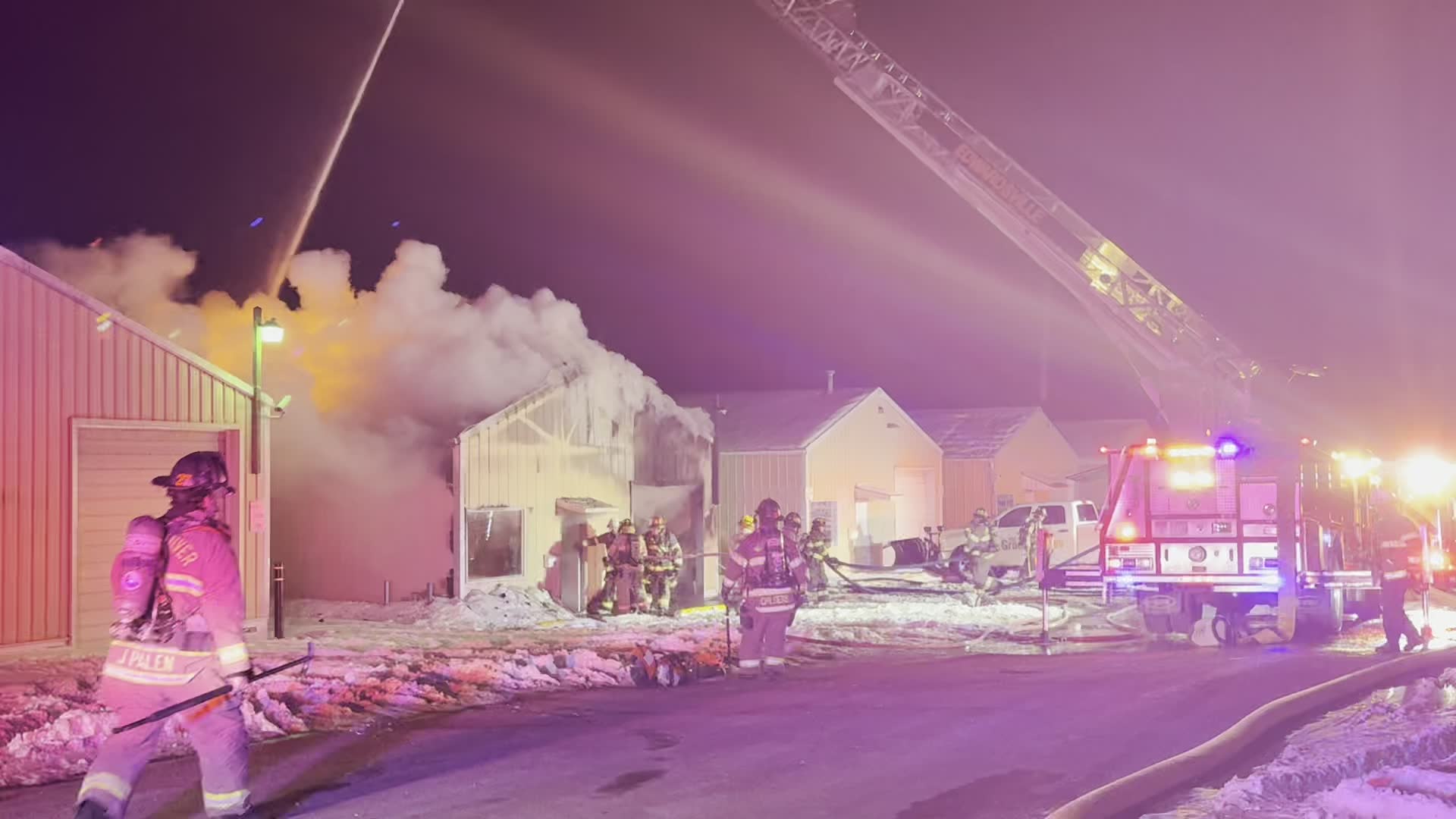 Edwardsville Warehouse Fire 