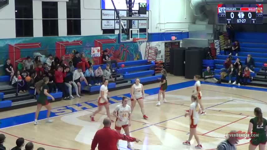 Salem Wildcats at Roxana Shells Girls Basketball 
