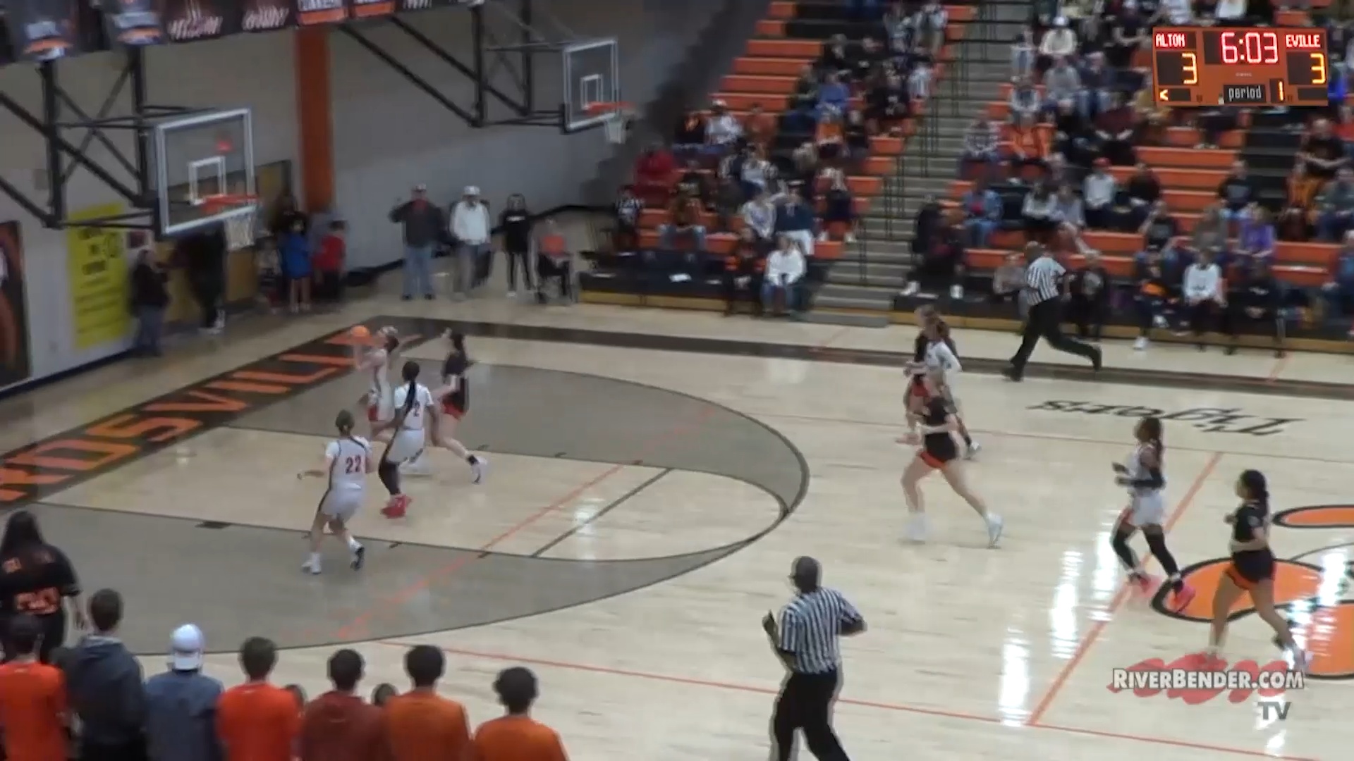 Edwardsville Tigers vs Alton Redbirds Girls Class 4A Edwardsville Regional Highlights