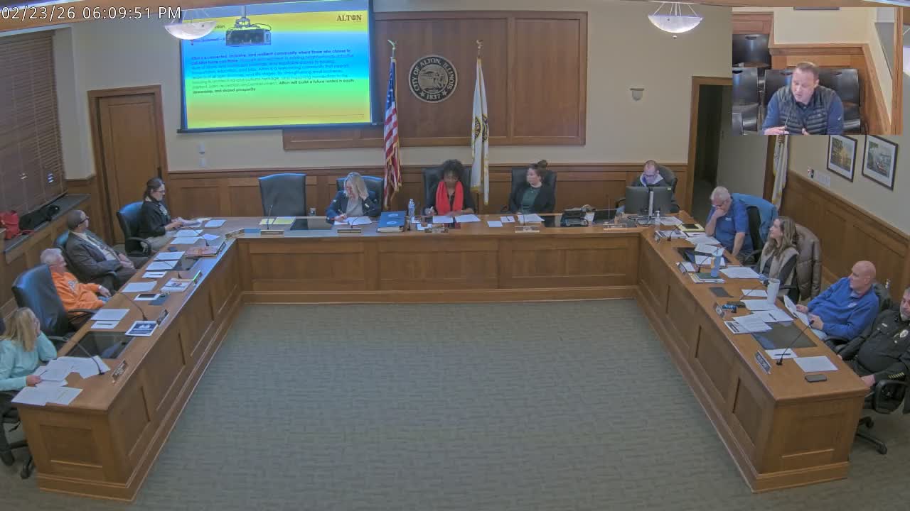 City of Alton - Committee of the Whole Meeting