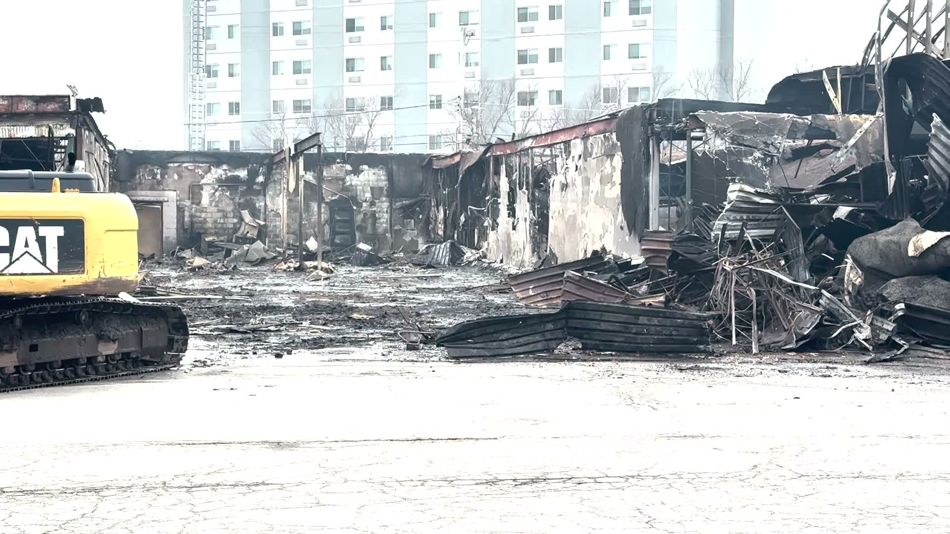 East Alton Fire Cleanup