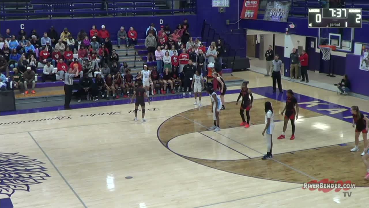 Alton Redbirds vs. Belleville East Lancers Girls Sectional Basketball