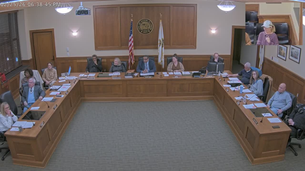 Alton City Council Meeting