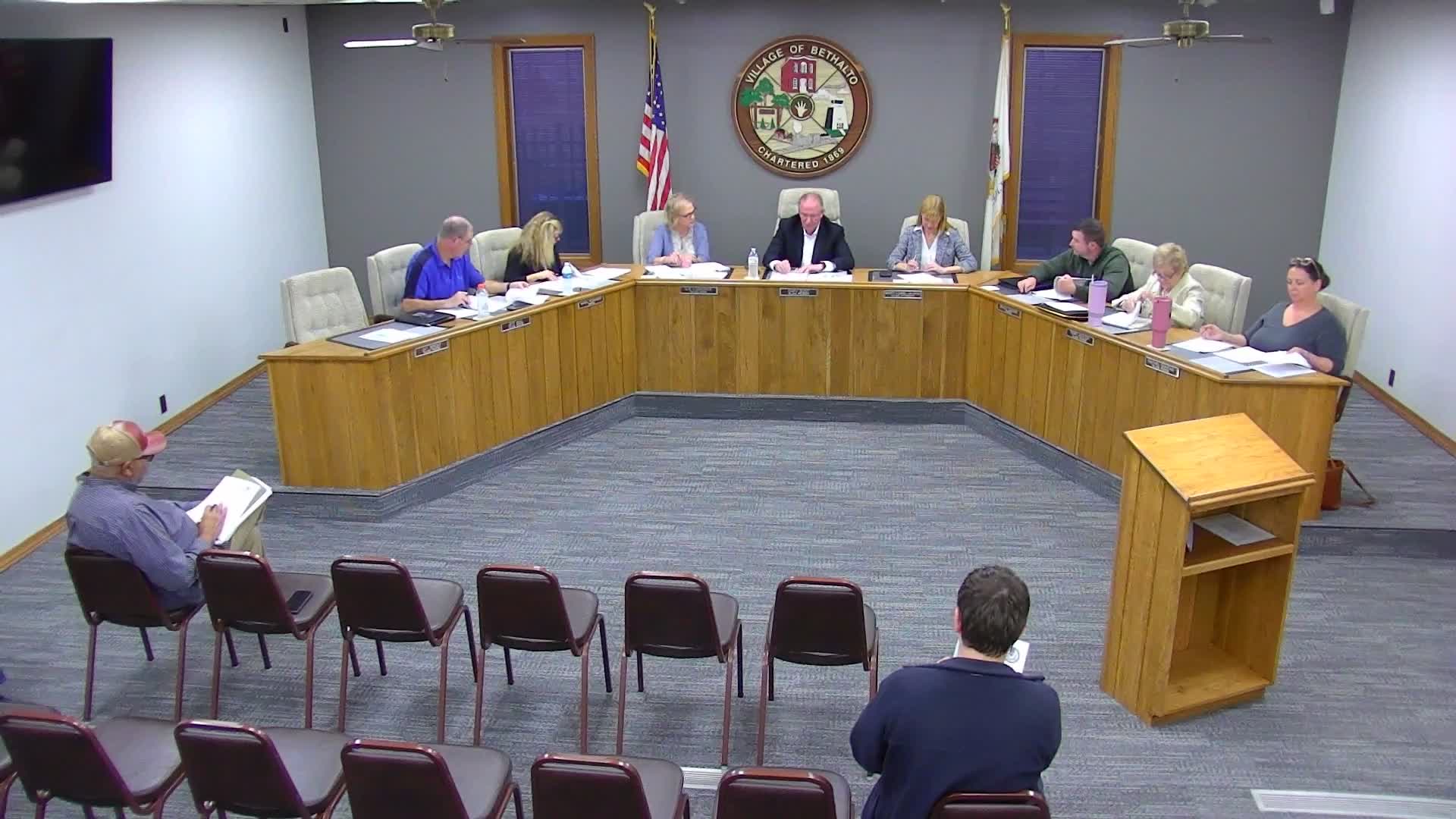 Village of Bethalto Council Meeting