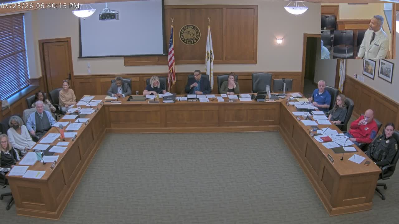 Alton City Council Meeting