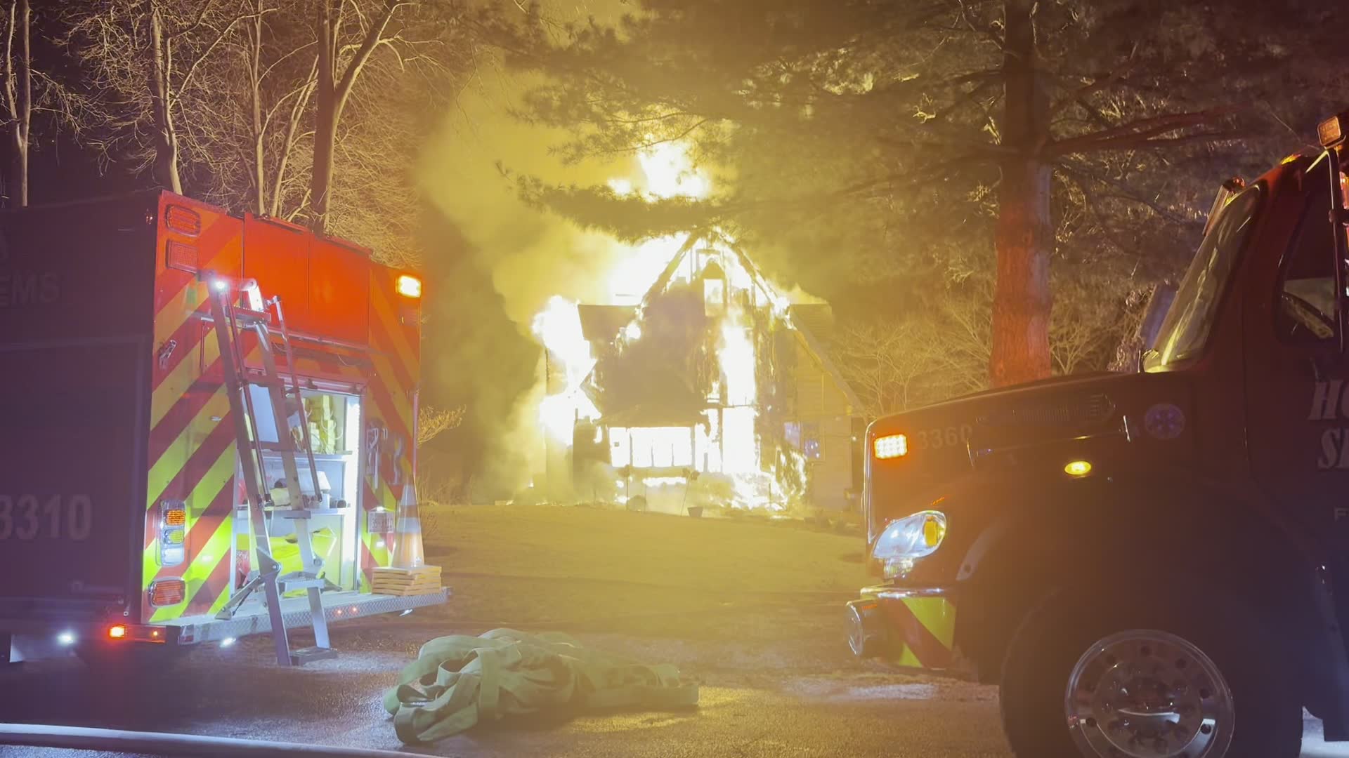 Holiday Shores House Fire 