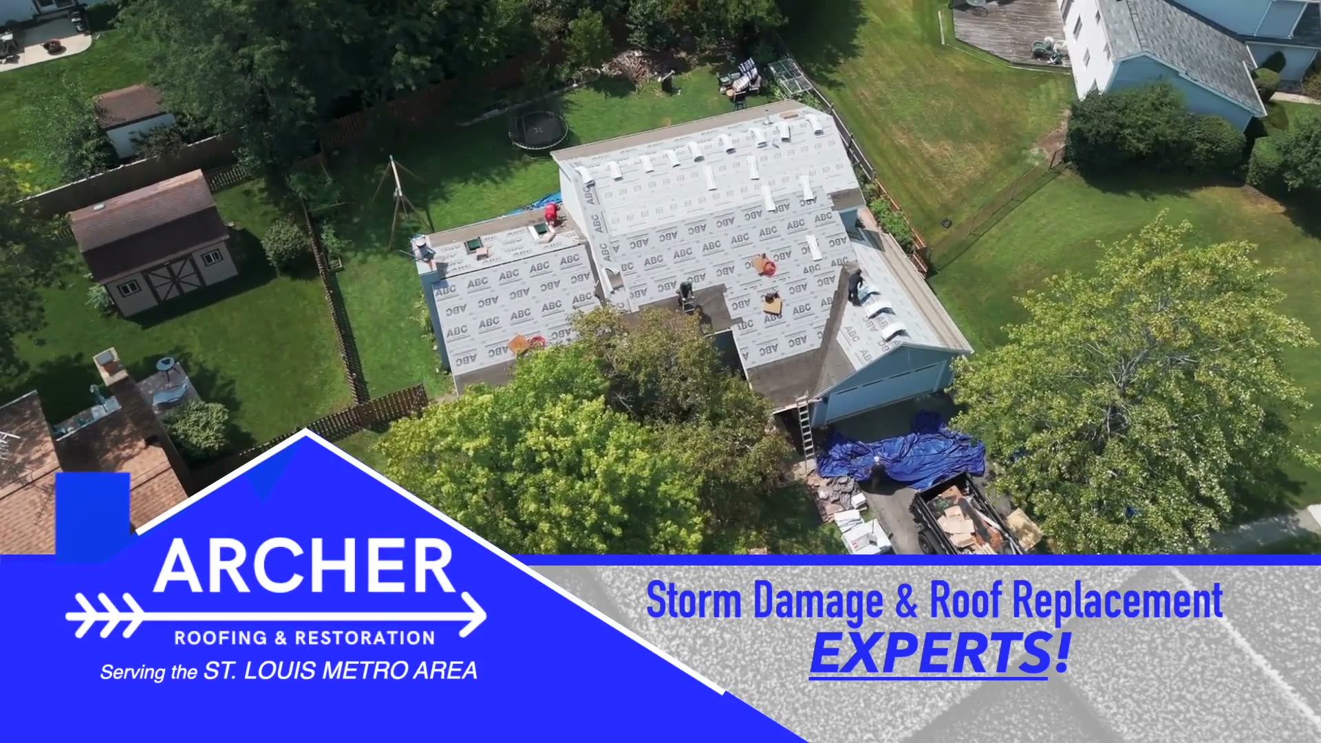 Archer Roofing and Restoration - After the Hail
