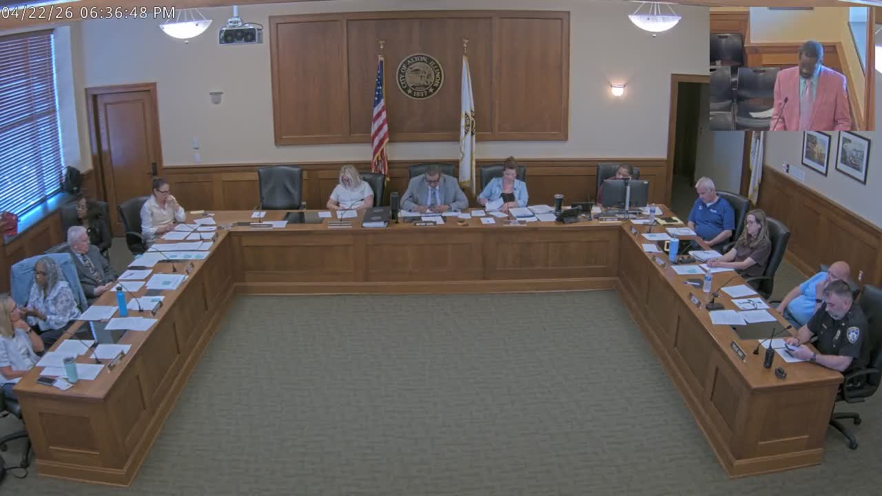 Alton City Council Meeting