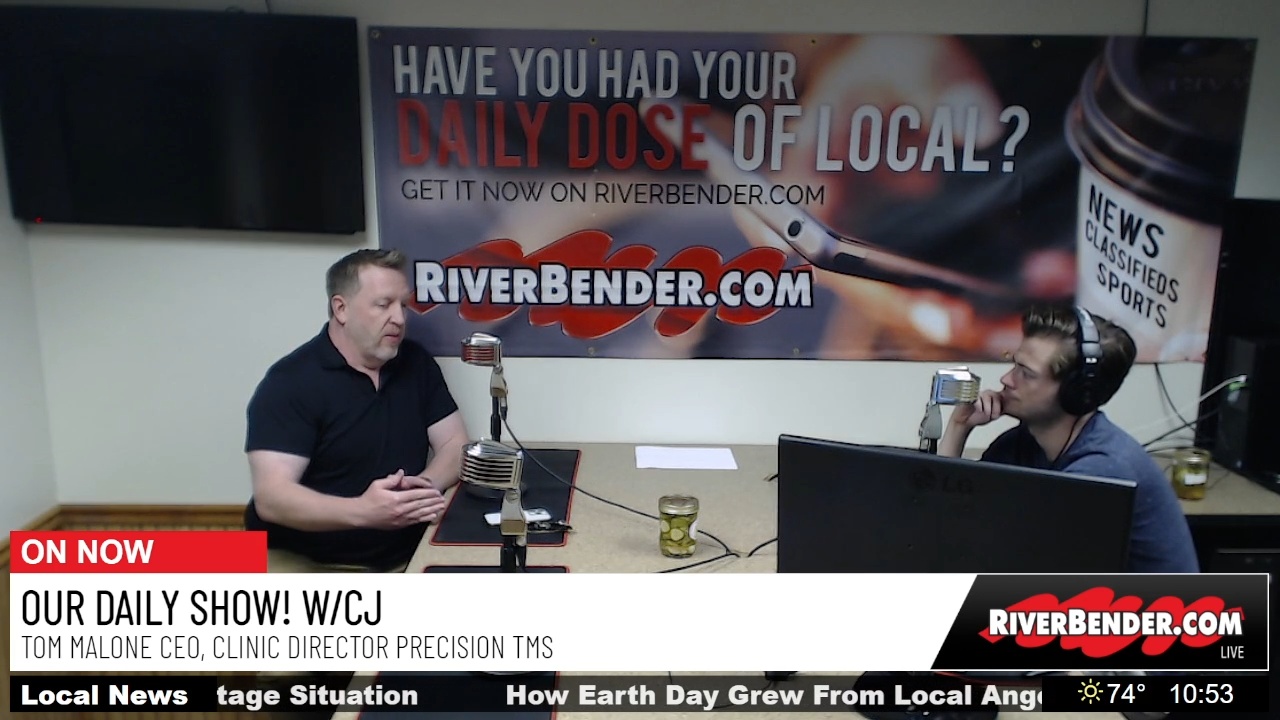 Our Daily Show! With CJ: Bunker Hill Chamber, The Happy Pickle, NexGen, and Precision TMS!
