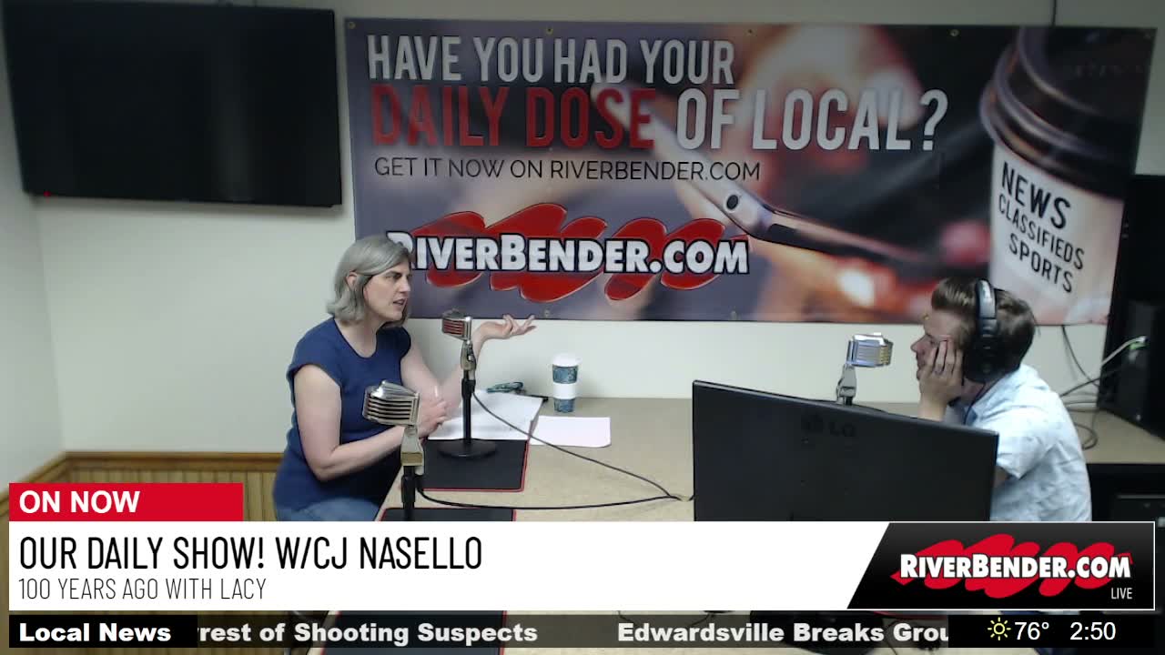 Our Daily Show! 100 Years Ago With Lacy McDonald! 