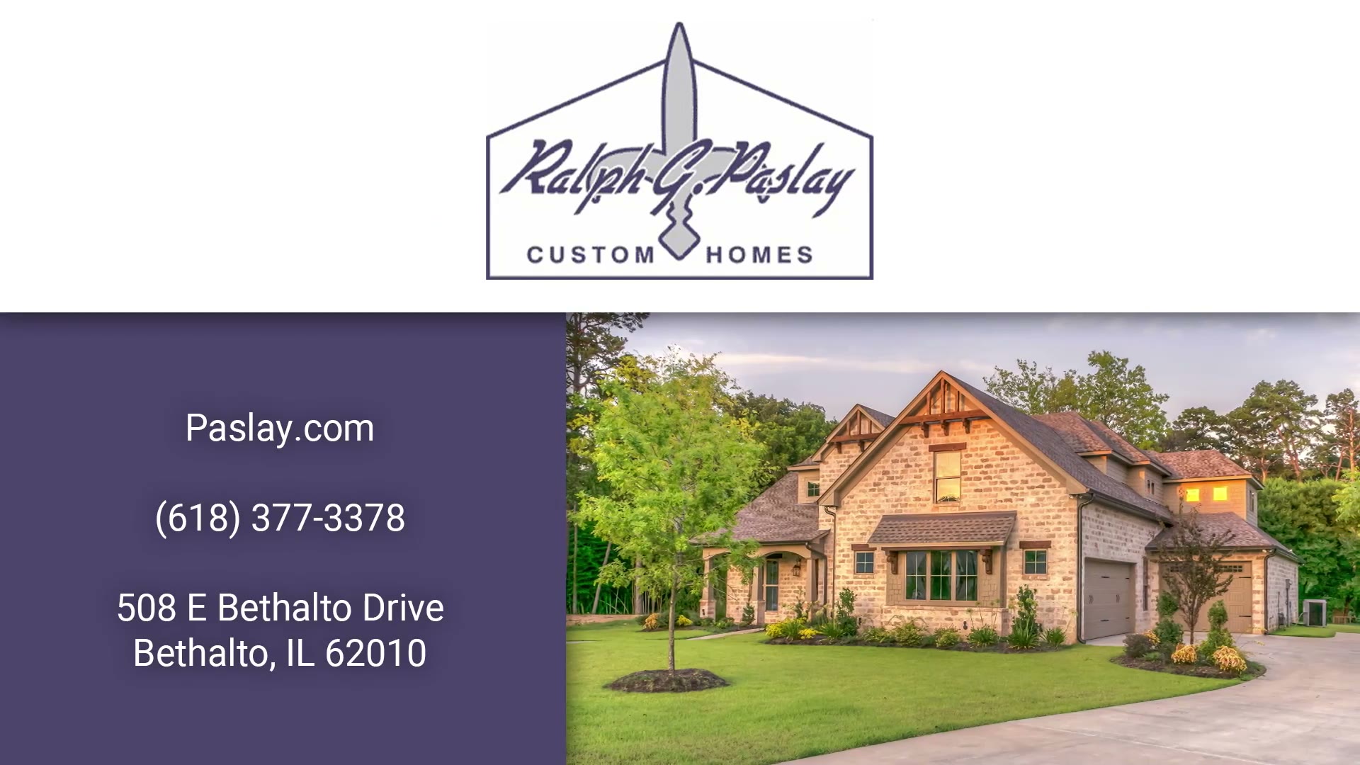 Ralph G. Paslay | Custom Homes