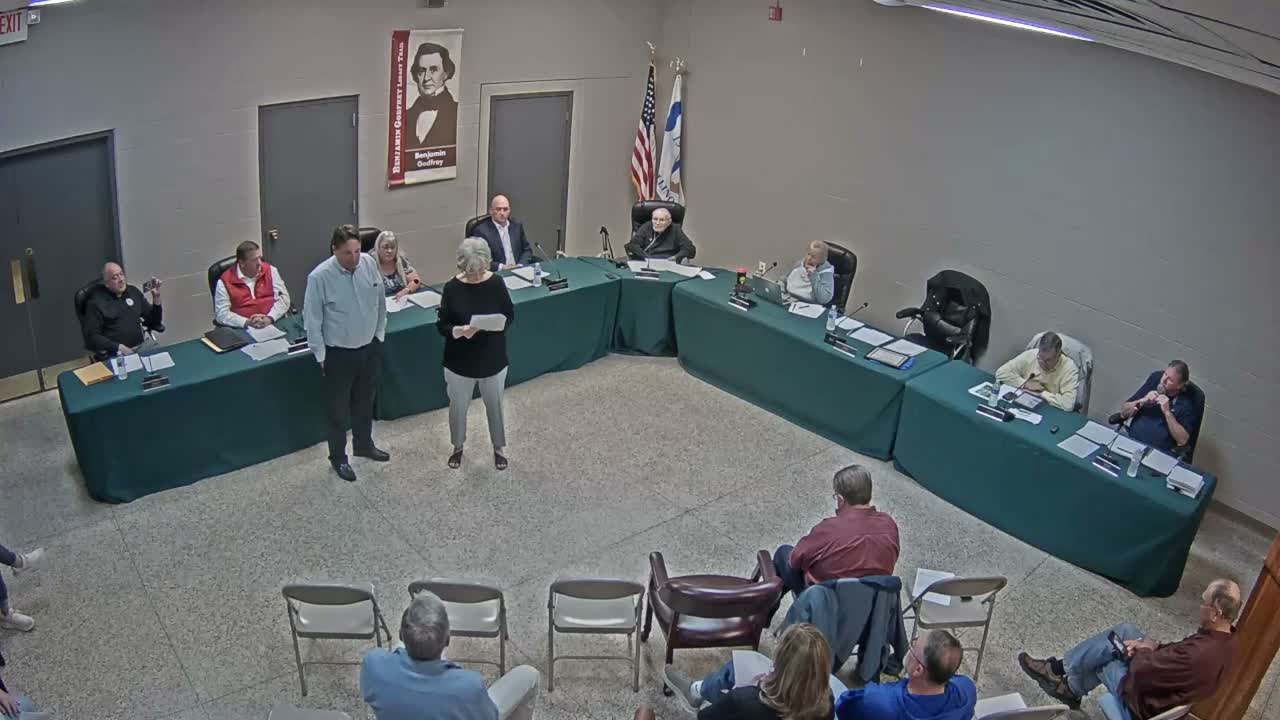 Village of Godfrey Board of Trustees: Public Safety, Finance, Board Meetings