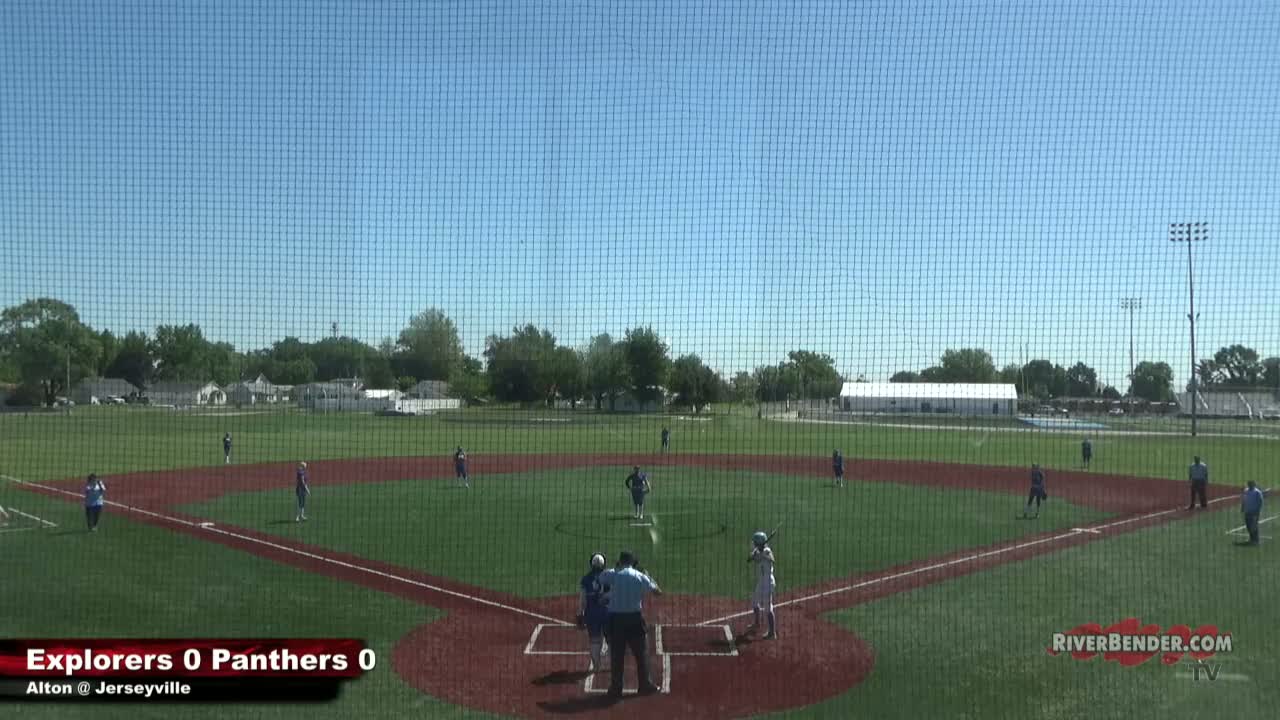 Marquette Explorers at Jerseyville Panthers Softball