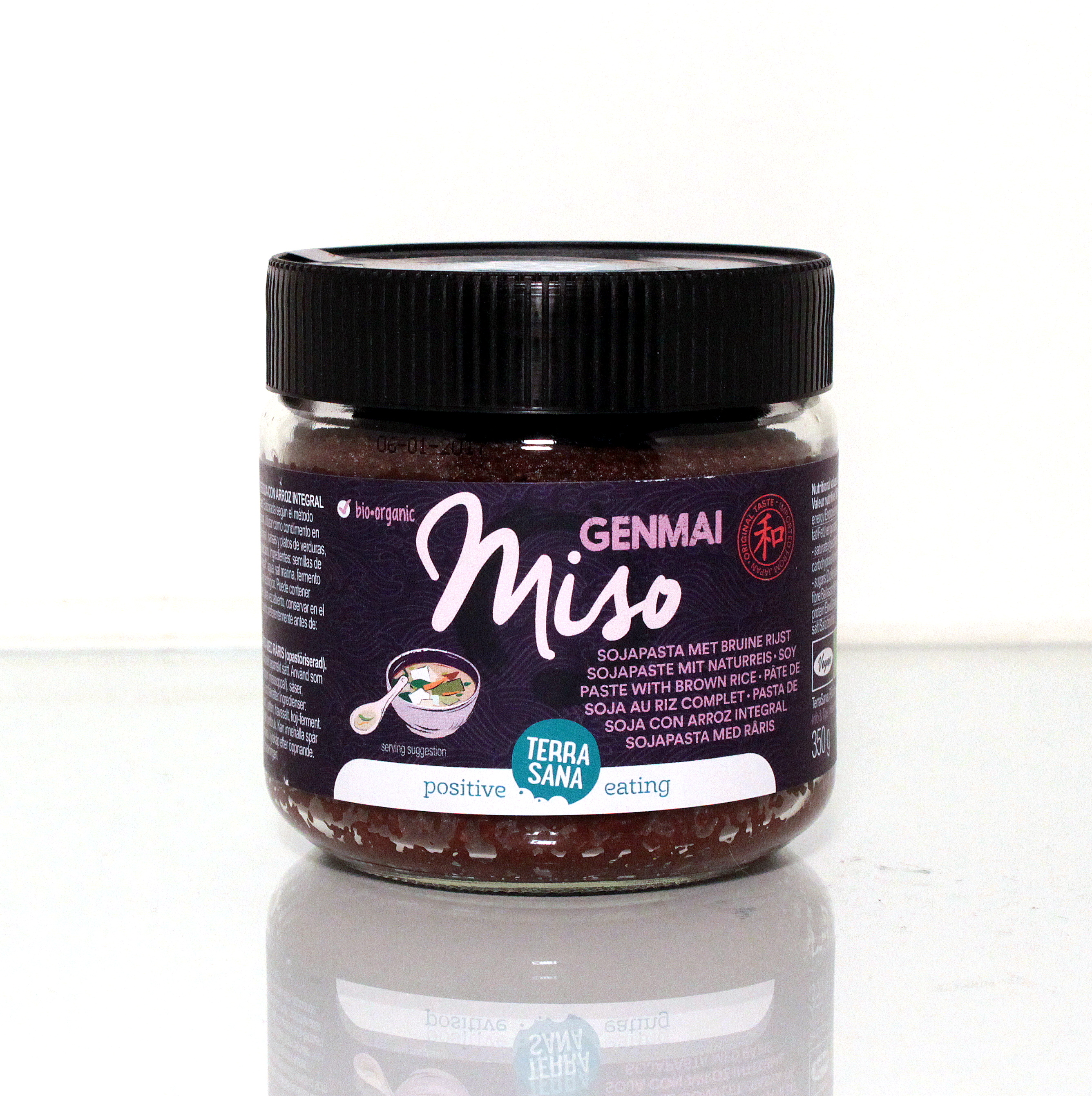 GenmaiMiso, Bio, unpasteurisiert, 350g