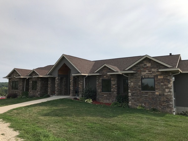 beautiful home on a 95 acre setting     
