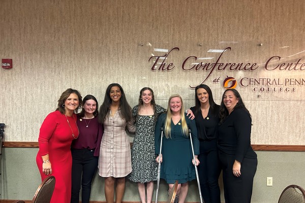 Representation of the achievement named 'Central Penn College "Pins" 70 Students Who Are Prepared to Enter the Health Care Field'.