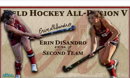 DiSandro Earns Second All-Region Nod