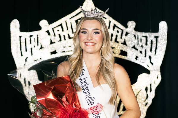 Representation of the achievement named 'Ellington Jones Crowned Miss Jacksonville State University 2026'.