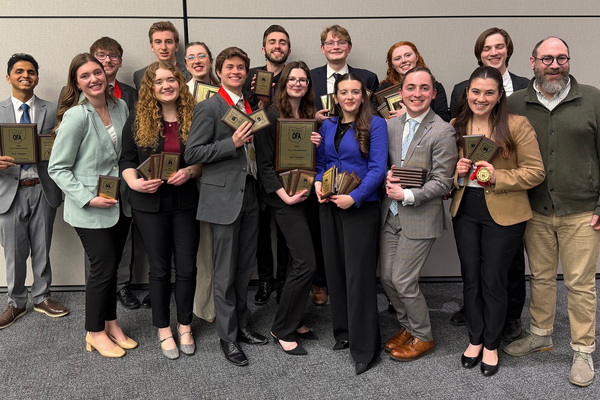Representation of the achievement named 'Cedarville Repeats as Ohio Forensics State Champion '.