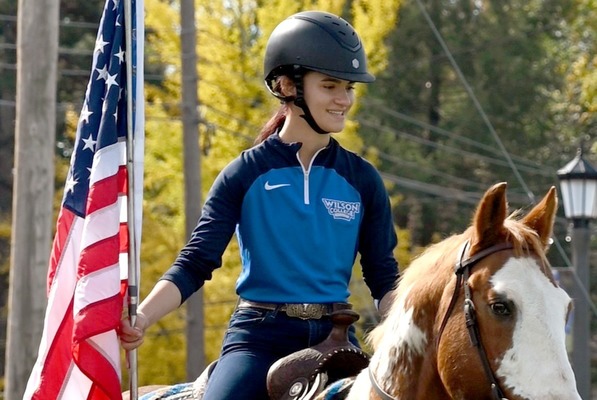 Representation of the achievement named 'Kendi Long '26 Gains National Experience Through American Horse Council Internship'.