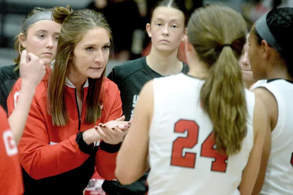 ALYSSA RILEY: The Glenwood coach has led her team to the Class 3A state championship game in two of the past three seasons. Photo by Springfield Journal-Register.