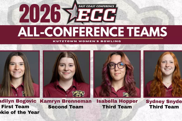 Representation of the achievement named 'Bogovic Named Rookie of the Year, Four Named to 2026 Women's Bowling All-Conference Teams'.