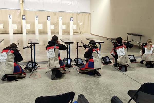Representation of the achievement named 'CLHS JROTC Rifle Team Qualified for National Championship Tournament'.