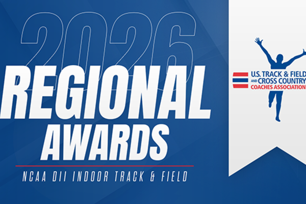 Representation of the achievement named 'Angelo State's Opare Named Regional Track Athlete of the Year'.