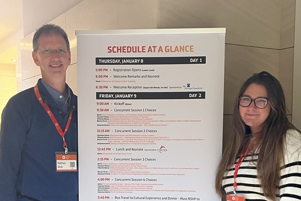 Dr. Nathan Gray and Madison Dorris, a senior at YHC, traveled to Rome to present at an international conference.