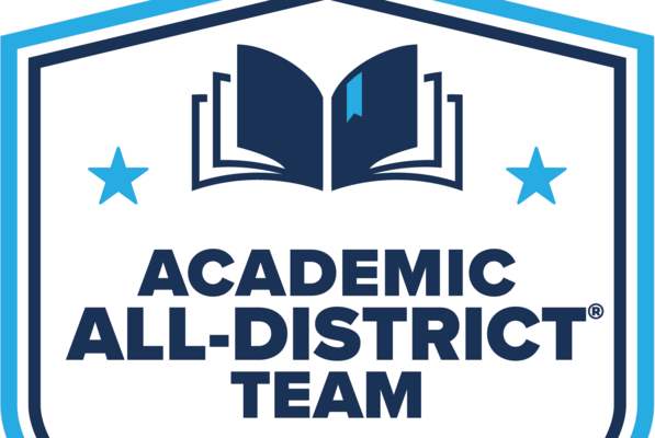 Representation of the achievement named 'ASU's Esquivel & Grona Named Basketball Academic All-District'.