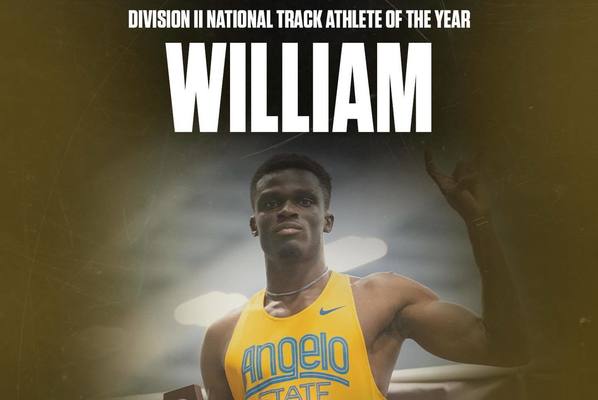 Representation of the achievement named 'ASU's Opare Named LSC & National Track Athlete of the Year'.