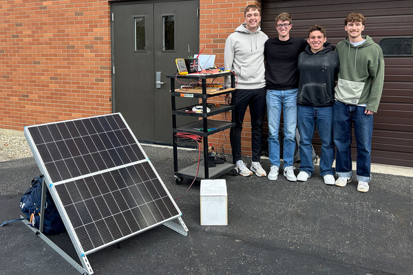 Representation of the achievement named 'Solar Project Supports Off-Grid Mission Work'.