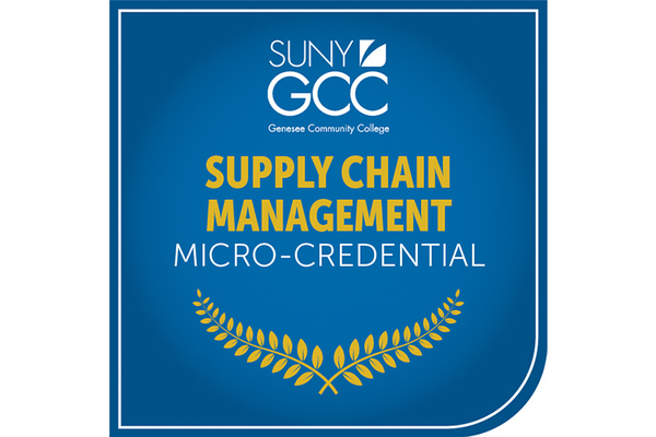 Representation of the achievement named 'Supply Chain Management Micro-Credential'.