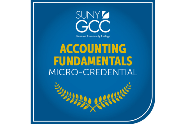 Representation of the achievement named 'Accounting Fundamentals Micro-Credential'.