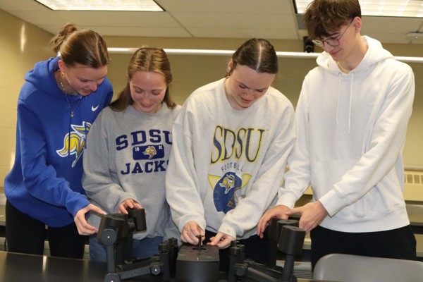 Representation of the achievement named '3 for 3 / SDSU taking all three teams to finals of NASA contest'.