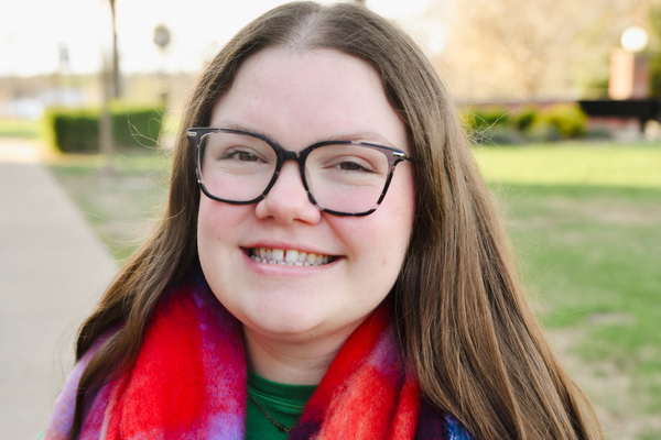 Lindsey Wilson University graduate student Zoe Boatright of Columbia portrays the mythological figure Penelope, the queen of Ithaca, in the Lindsey Wilson University production "Heroines." The free production will be performed at 7 p.m. CT on April 9-10 in V.P. Henry Auditorium.