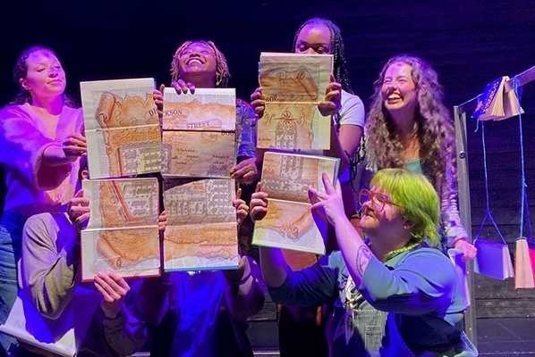 Representation of the achievement named 'M.F.A. Theatre Students Present Bookends, Earn Certification From Tectonic Theater Project'.