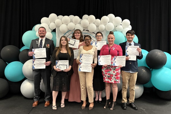 Representation of the achievement named 'SRTC Student Organizations Attend Georgia Spring Leadership Conference'.