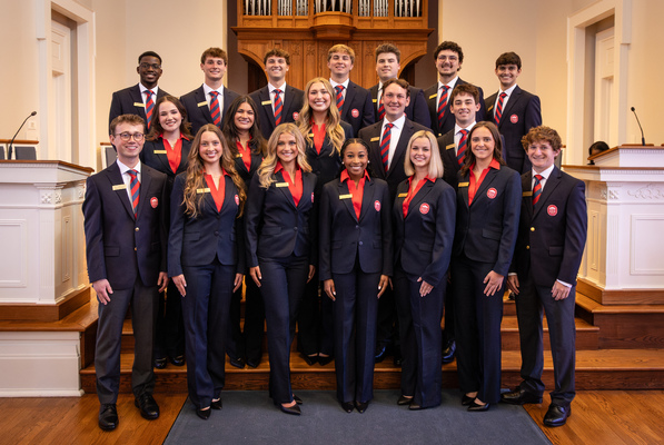 Representation of the achievement named 'Students Inducted Into Columns Society at the University of Mississippi'.