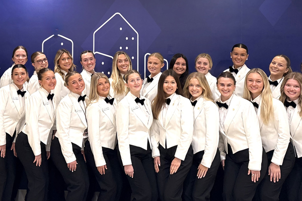 Representation of the achievement named 'Husker students assist at 2026 Masters Tournament'.