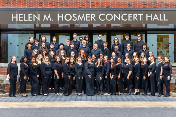 The Hosmer Choir will present a joint concert with the Crane Concert Choir at SUNY Potsdam’s Crane School of Music on Friday, April 10 at 7:30 p.m., in the Sara M. Snell Music Theater. For the livestream link, program and more information, visit www.potsdam.edu/cranelive.