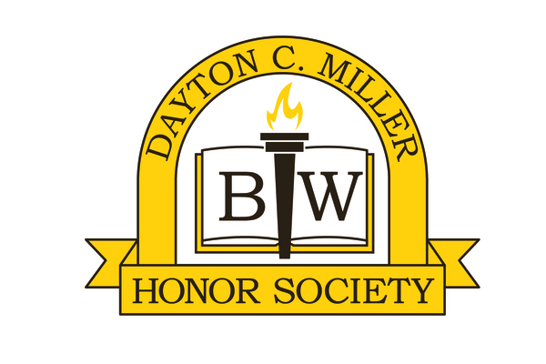 Baldwin Wallace University Dayton C. Miller Honor Society logo