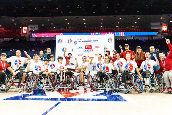 Representation of the achievement named 'Alabama's Women's Wheelchair Basketball Team Wins 6th Consecutive National Championship'.