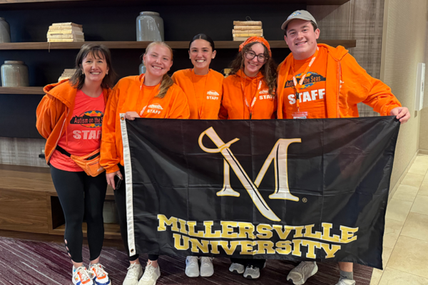 Millersville students who participated in Autism at Sea