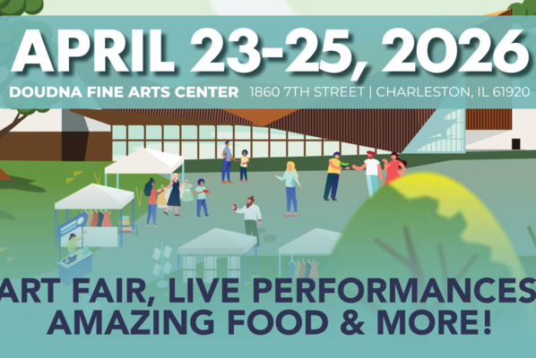 Eastern Illinois University and the Doudna Fine Arts Center invite members of the local community to enjoy an art fair, live performances, amazing food, and more during the University’s annual Spring Fest in 2026, being held Thursday through Saturday, April 23 through April 25.