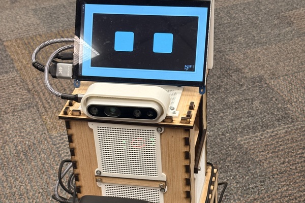 Representation of the achievement named 'Engineering Students Use AI and Robotics To Transform Campus Tours '.