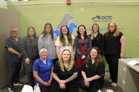 Veterinary Technology Alumni representing employers at OCTC Vet Tech Annual Professionalism Day
