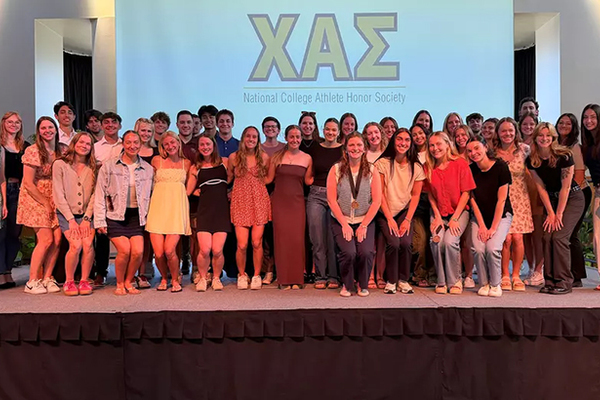 Representation of the achievement named 'Kutztown University Athletics Inducts 2026 Class into Chi Alpha Sigma Honor Society'.